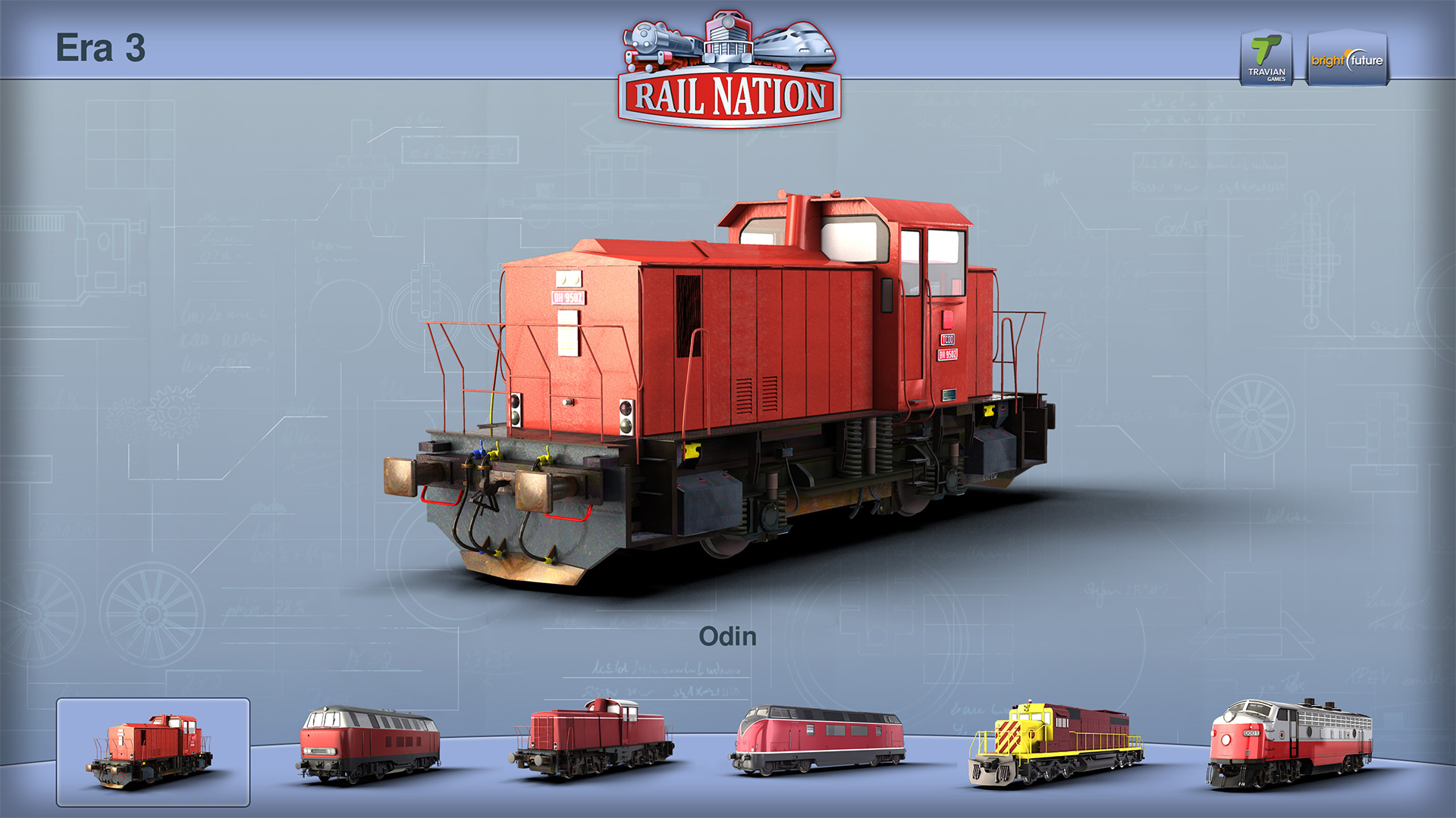 Браузерная онлайн игра Rail Nation